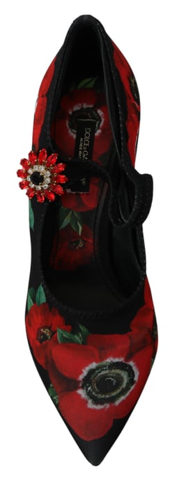 Blumen Mohn Mary Jane Pumps - Image 4