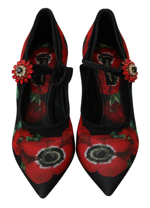 Blumen Mohn Mary Jane Pumps - Image 5