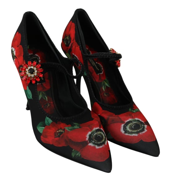 Blumen Mohn Mary Jane Pumps - Image 6