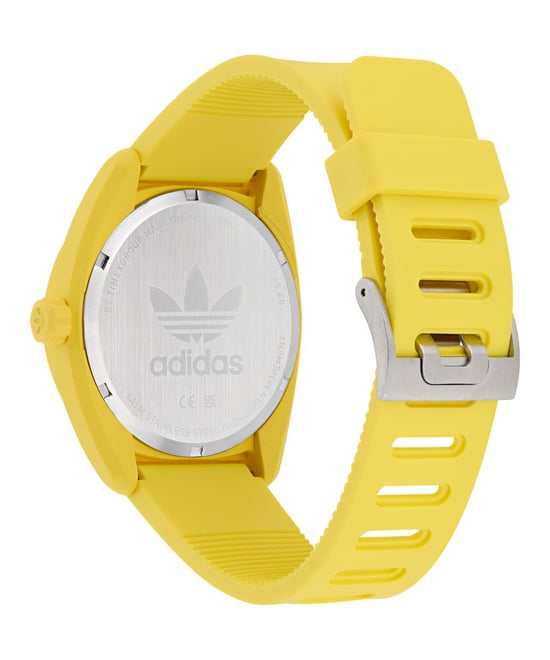 Adidas Originals Project Three Unisex Gelbe Uhr AOST25542 - Image 3