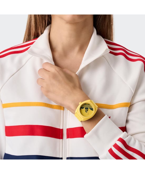 Adidas Originals Project Three Unisex Gelbe Uhr AOST25542 - Image 4