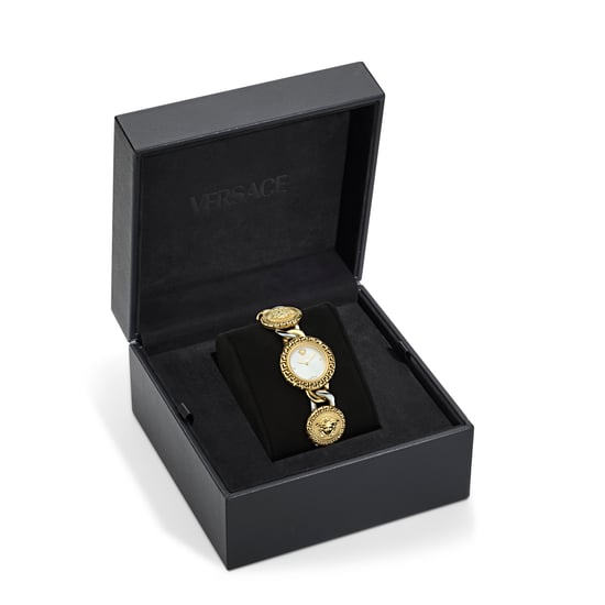 Versace La Greca Stud Icon Mehrfarbig Damen Armbanduhr VE0Q00325 - Image 4