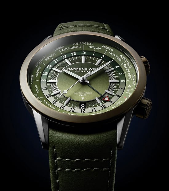 Raymond Weil Freelancer Grün Herren Armbanduhr 2765-SBC-52001 - Image 5
