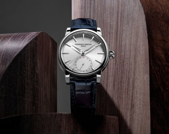 Frédérique Constant Classic Date Manufacture Blau Herren Armbanduhr FC-706S3H6 - Image 4