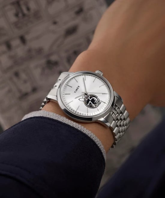 Timex Peanuts Marlin Silber Herren Armbanduhr TW2Y45000 - Image 6