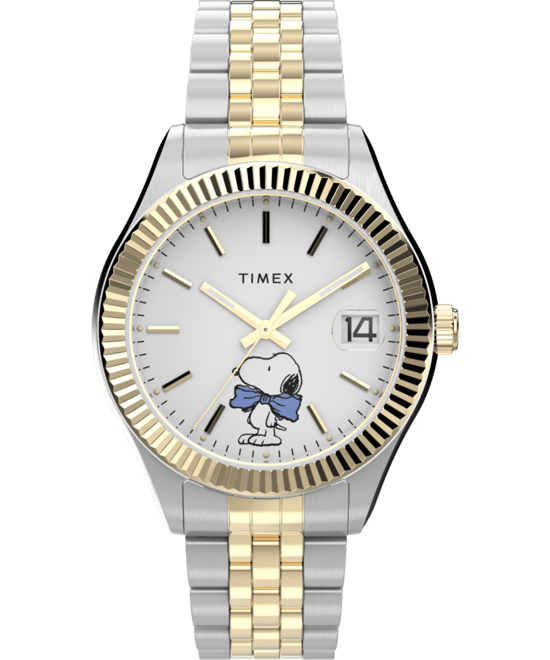 Timex Peanuts Legacy Bowtie Mehrfarbig Damen Armbanduhr TW2Y11100 - Image 1