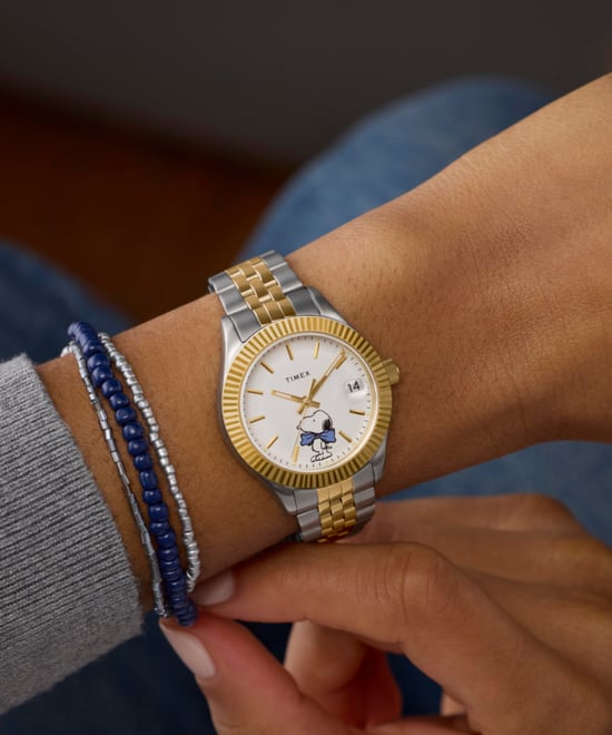 Timex Peanuts Legacy Bowtie Mehrfarbig Damen Armbanduhr TW2Y11100 - Image 6