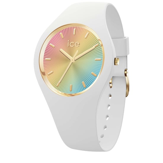 Ice Watch Ice Champagne - White Rainbow Weiß Damen Armbanduhr 025350 - M - Image 1
