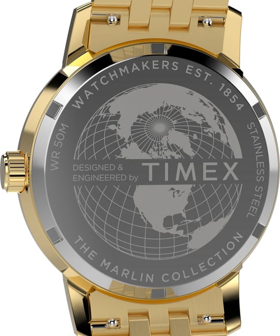 Timex Marlin Gold Herren Armbanduhr TW2Y47700 - Image 5