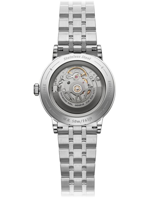 Raymond Weil Millesime Silber Herren Armbanduhr 2945-ST-65001 - Image 3