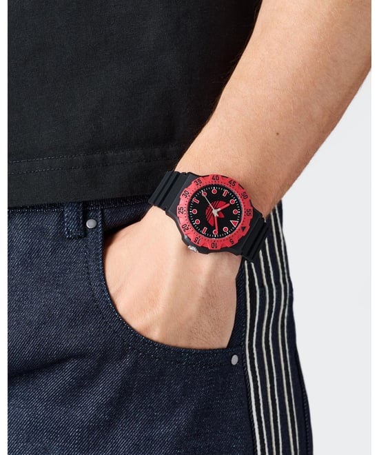 Adidas Originals Discoverer Two Unisex Uhr Schwarz AOSY25514 - Image 4