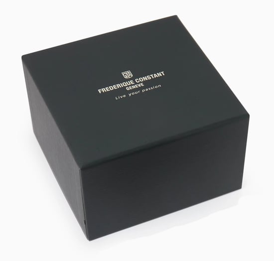 Frédérique Constant Moneta Moonphase Silber Unisex Armbanduhr FC-206N3S6B - Image 3