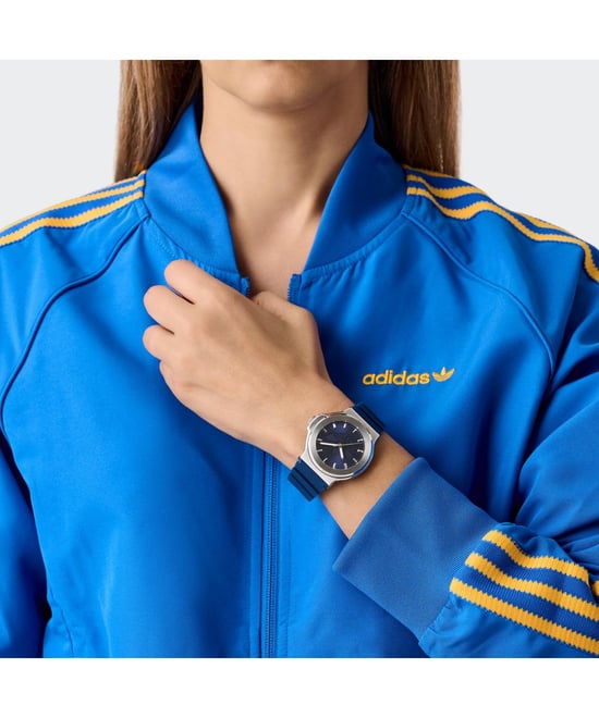 Adidas Originals Expression Drei Unisex Blaue Uhr AOFH25502 - Image 4
