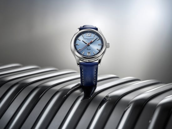 Frédérique Constant Vintage Rally Healey Limited Edition Blau Unisex Armbanduhr FC-303HLBN3B6 - Image 3