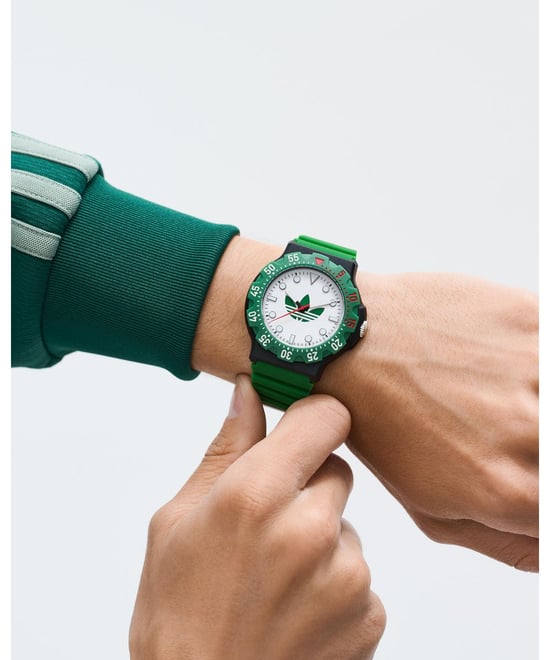 Adidas Originals Entdecker Zwei Unisex Grün Uhr AOSY25512 - Image 4