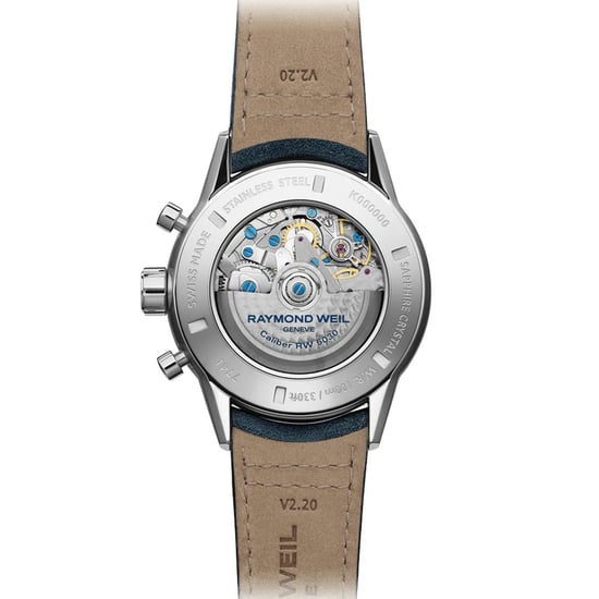 Raymond Weil Freelancer Blau Herren Armbanduhr 7741-SC3-50021 - Image 3