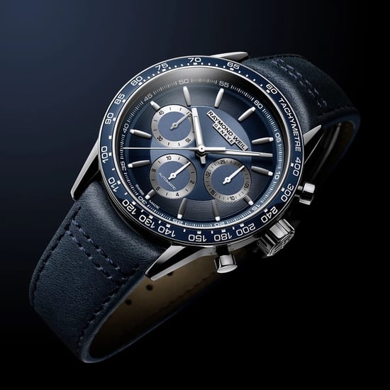 Raymond Weil Freelancer Blau Herren Armbanduhr 7741-SC3-50021 - Image 4