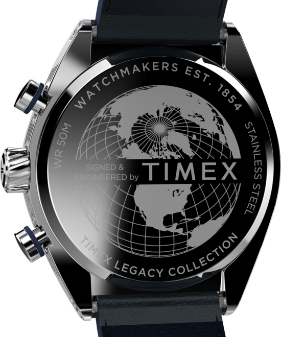 Timex Trend Legacy Blau Herren Armbanduhr TW2W93500 - Image 3