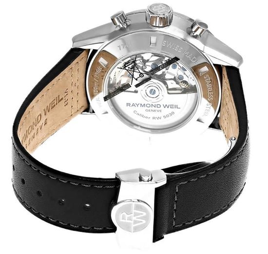 Raymond Weil Freelancer Schwarz Herren Armbanduhr 7741-SC1-20021 - Image 4