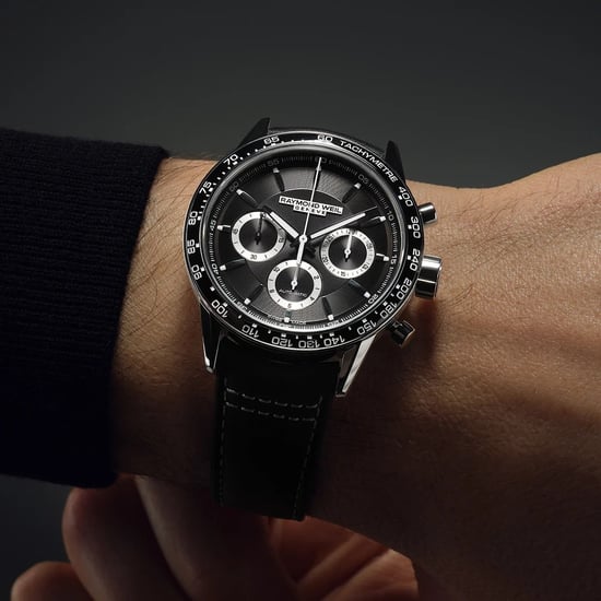 Raymond Weil Freelancer Schwarz Herren Armbanduhr 7741-SC1-20021 - Image 6