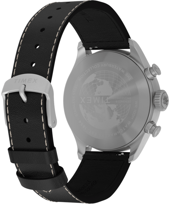 Timex Waterbury Ace Schwarz Herren Armbanduhr TW2Y19000 - Image 4