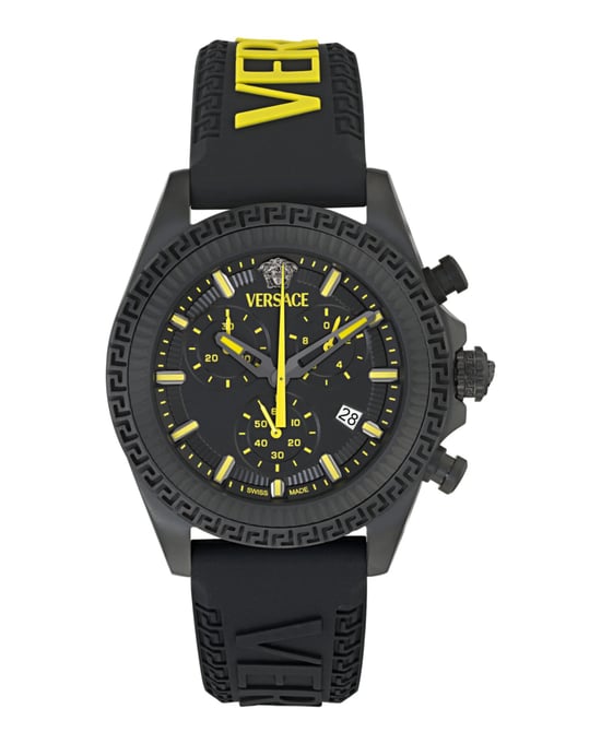 Versace Fornax Schwarz Herren Armbanduhr VE0W00225 - Image 1
