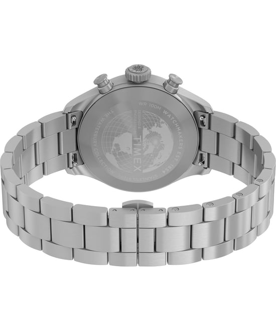 Timex Waterbury Ace Silber Herren Armbanduhr TW2Y19100 - Image 5