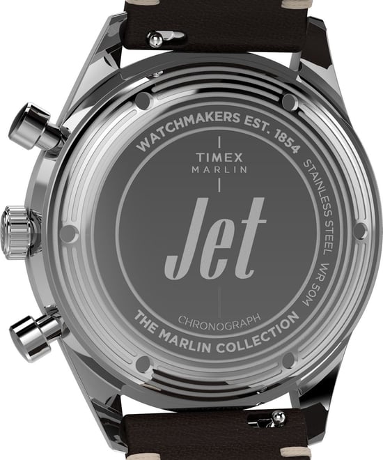 Timex Marlin Jet Braun Herren Armbanduhr TW2Y24700 - Image 4