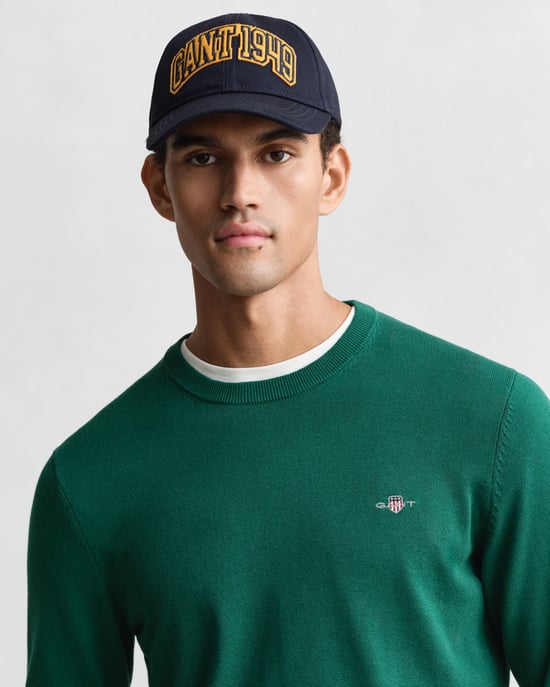 Gant Classic Cotton C-Neck Strickpullover - Image 3