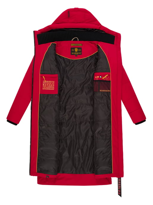 Marikoo Benikoo Damen Winterjacke – lang, warm & stylisch - Image 5