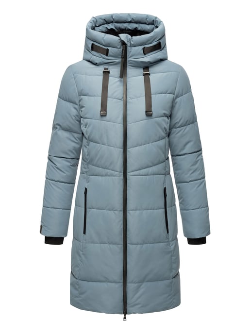 Marikoo Damen Winterjacke Natsukoo – warm, mit Teddyfell & Kapuze - Image 2