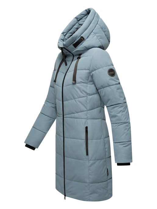 Marikoo Damen Winterjacke Natsukoo – warm, mit Teddyfell & Kapuze - Image 3