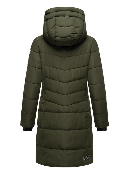 Marikoo Damen Winterjacke Natsukoo – warm, mit Teddyfell & Kapuze - Image 4