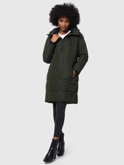 Marikoo Damen Winterjacke Natsukoo – warm, mit Teddyfell & Kapuze - Image 6