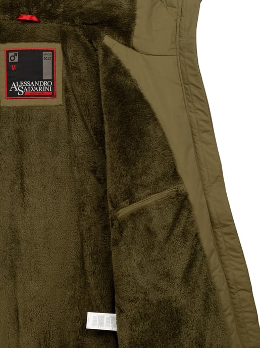 Alessandro Salvarini Herren Winterjacke AS-320 mit Teddyfell-Innenfutter & Kapuze – warm & stylisch - Image 5