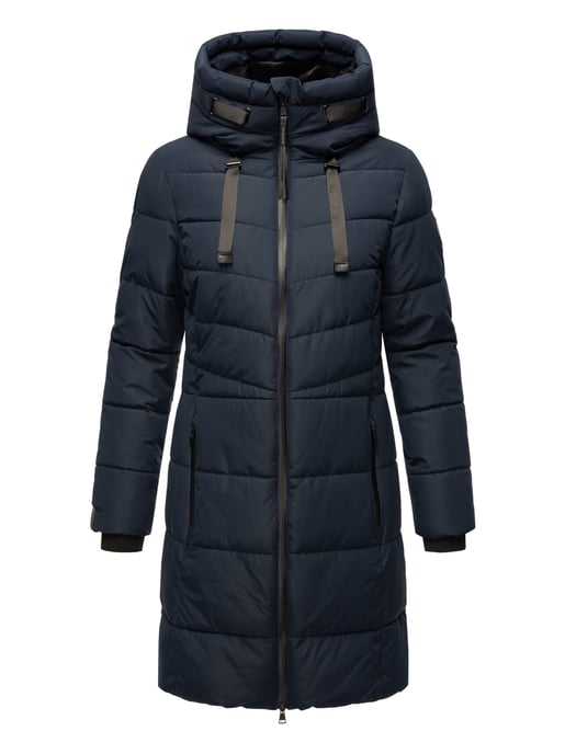 Marikoo Damen Winterjacke Natsukoo – warm, mit Teddyfell & Kapuze - Image 2
