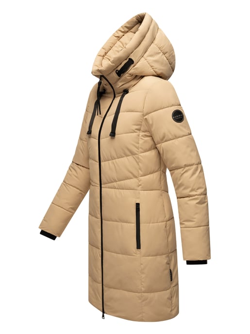 Marikoo Damen Winterjacke Natsukoo – warm, mit Teddyfell & Kapuze - Image 3