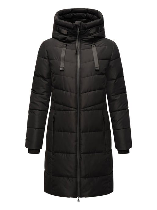 Marikoo Damen Winterjacke Natsukoo – warm, mit Teddyfell & Kapuze - Image 2