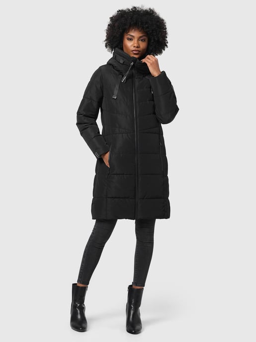 Marikoo Damen Winterjacke Natsukoo – warm, mit Teddyfell & Kapuze - Image 6