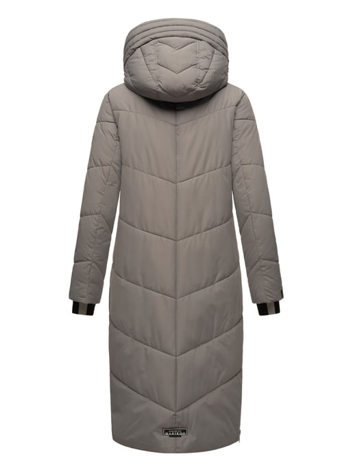 Marikoo Damen Winterjacke Nadaree – lang, warm & mit Kapuze - Image 4