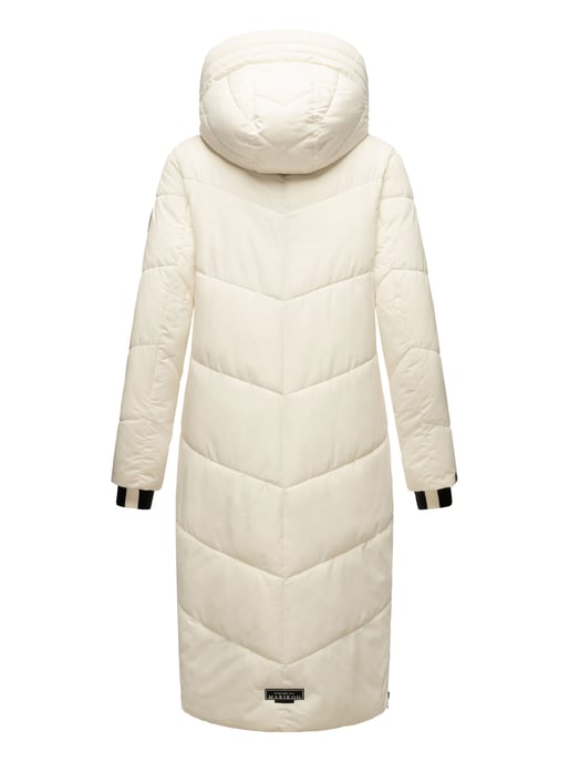 Marikoo Damen Winterjacke Nadaree – lang, warm & mit Kapuze - Image 4