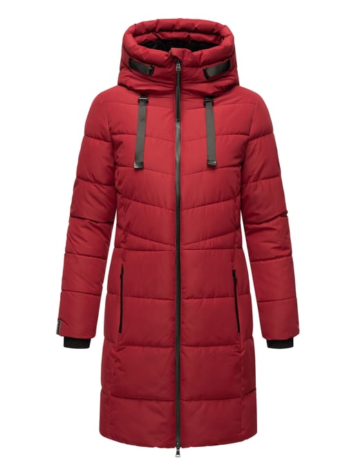 Marikoo Damen Winterjacke Natsukoo – warm, mit Teddyfell & Kapuze - Image 2