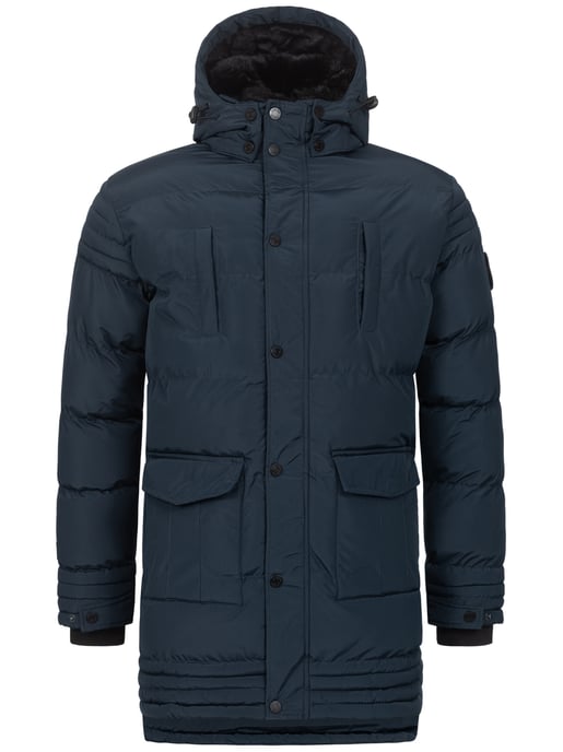 Alessandro Salvarini Herren Winterjacke AS285 mit Teddyfell & abnehmbarer Kapuze - Image 3