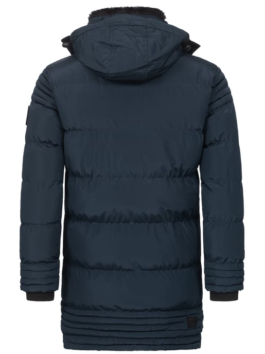 Alessandro Salvarini Herren Winterjacke AS285 mit Teddyfell & abnehmbarer Kapuze - Image 6