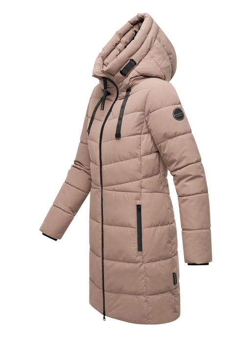 Marikoo Damen Winterjacke Natsukoo – warm, mit Teddyfell & Kapuze - Image 2