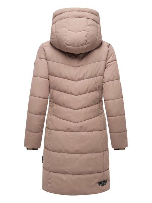 Marikoo Damen Winterjacke Natsukoo – warm, mit Teddyfell & Kapuze - Image 3