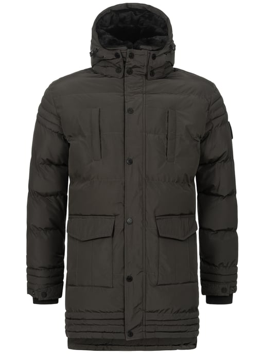 Alessandro Salvarini Herren Winterjacke AS285 mit Teddyfell & abnehmbarer Kapuze - Image 3