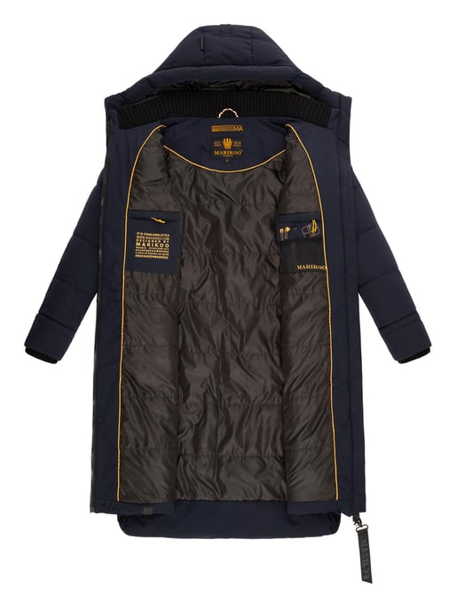 Marikoo Benikoo Damen Winterjacke – lang, warm & stylisch - Image 5