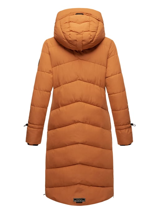 Marikoo Damen Winterjacke Tomomii – lang, warm & mit Kapuze - Image 4