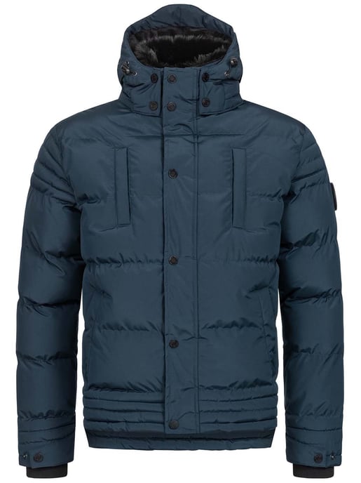 Alessandro Salvarini Herren Winterjacke AS-281 mit Teddyfell & abnehmbarer Kapuze - Image 3